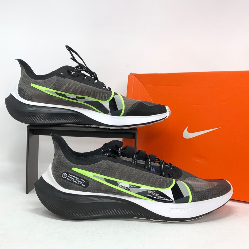 Nike Zoom Gravity Black Smoke Grey BQ3202-009 Mens Running Sneakers - Size 11.5
